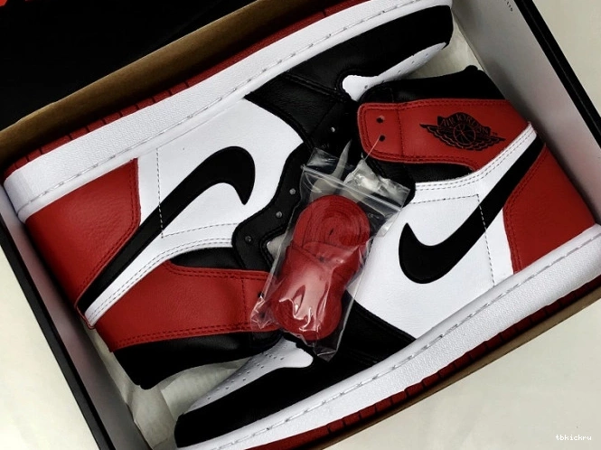 Cheap TBK Black Toe 1 Air Retro Jordan 555088-125 0810